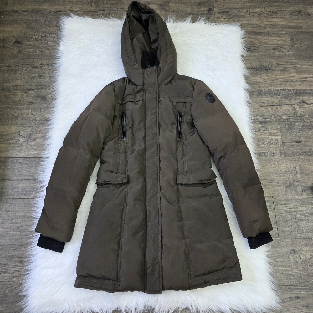 RUD By Rudsak Women's Brown Hooded Jacket Size S